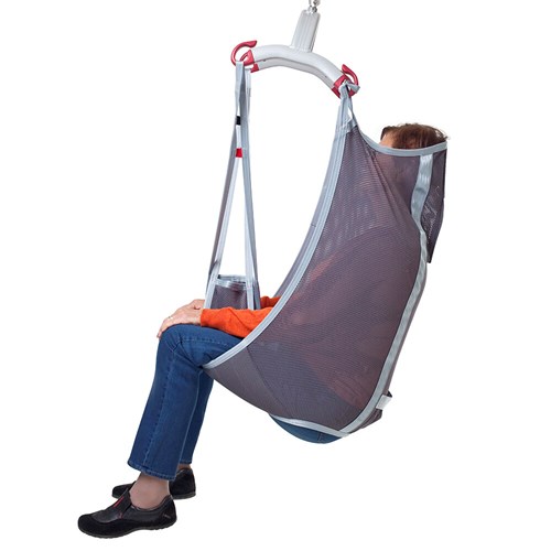 Sangle lève-personne - Evosling - Taille L - dossier haut - filet