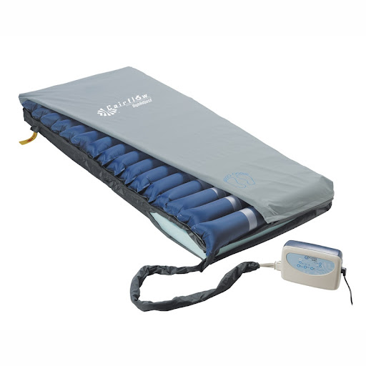Matelas à prévention d'escarre - Dynadjust Cairflow FR - à air - 90x200x20cm - Risque d'escarres élevé