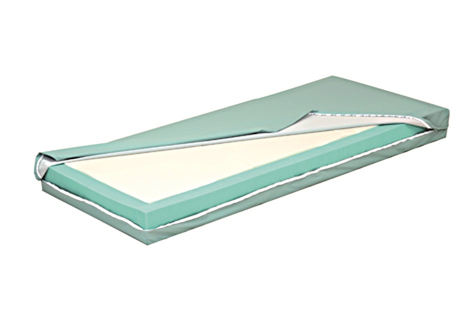 Matelas à prévention d'escarre - Pharma Form Mixte Sodimed argent - en mousse visco-élastique - 198x90x15cm - Risque d'escarres moyen