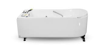 Baignoire thérapeutique - Indra Concept - électrique - sans porte - Balnéothérapie Ely Zen avec désinfection "Flash" - Chromo avec bloc. couleur Ely Zen et Ely Zen/Reva - Dreammusic