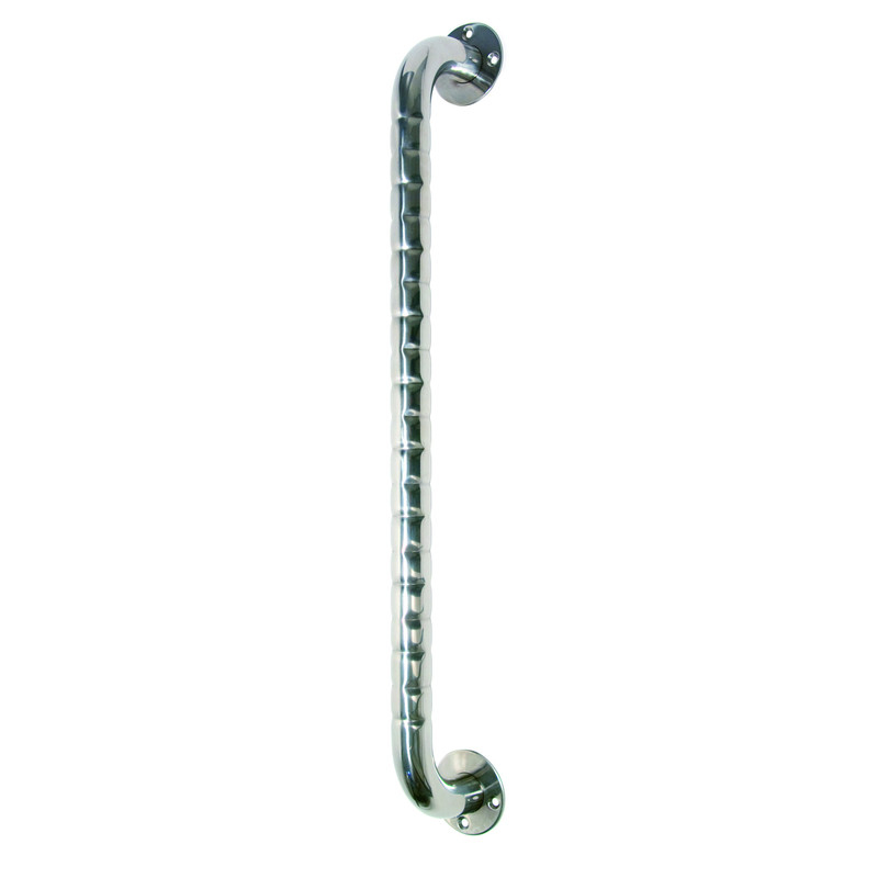 Barre d'appui droite - D - acier inox - Longueur 300mm - grip