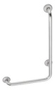 Barre d'appui coudée - type CNS A29.1 - acier inox - 300x600mm - grip - droit