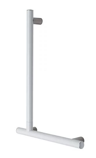 Barre d'appui coudée - Prestigio plus - 400x600mm - gauche - warm white W2