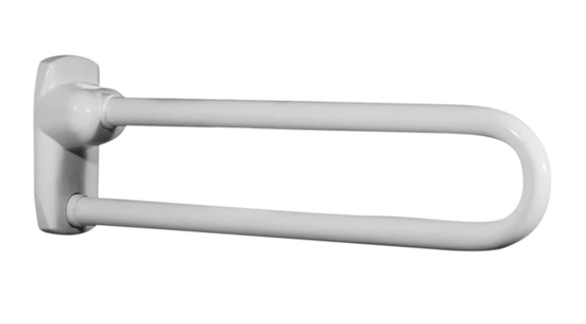 Barre relevable - pivotante - Deu Wave - Longueur 70cm - blanc - sans pied