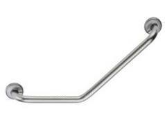 Barre d'appui spéciale - Poignée murale latérale - acier inox - grip - 306x459mm