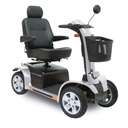 Elektroscooter - Victory 130XL - 4 Räder - 15km/h - grau - Max. Gewicht 158kg