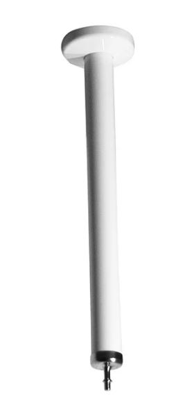 Support plafonnier pour tringle à rideaux - Deu-Waves - anthracite - Longueur 400mm