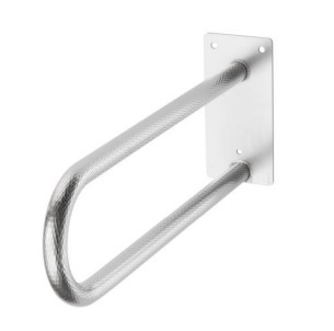 Barre d'appui murale double - CNS A58.0 - Longueur 70cm