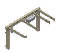 Cuisine à hauteur variable - Ropox VertiElectric - électrique - Largeur 155-200cm