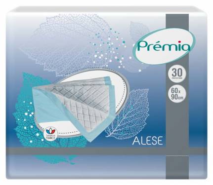 [1154.AA.06] Alèse - Prémia - 60x90cm - Utilisation à usage unique - 30 pièces