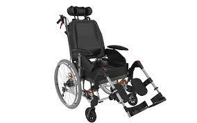 [1349.AA.01] Fauteuil roulant confort - Icon 120 - 41cm - avec FTP - dossier inclinable - 24" - blanc - Poids max. 180kg