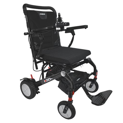 [1352.AA.06] Fauteuil roulant électrique - IGo - dossier fixe - 12.5" - 8" - carbon - pliable - 6km/h